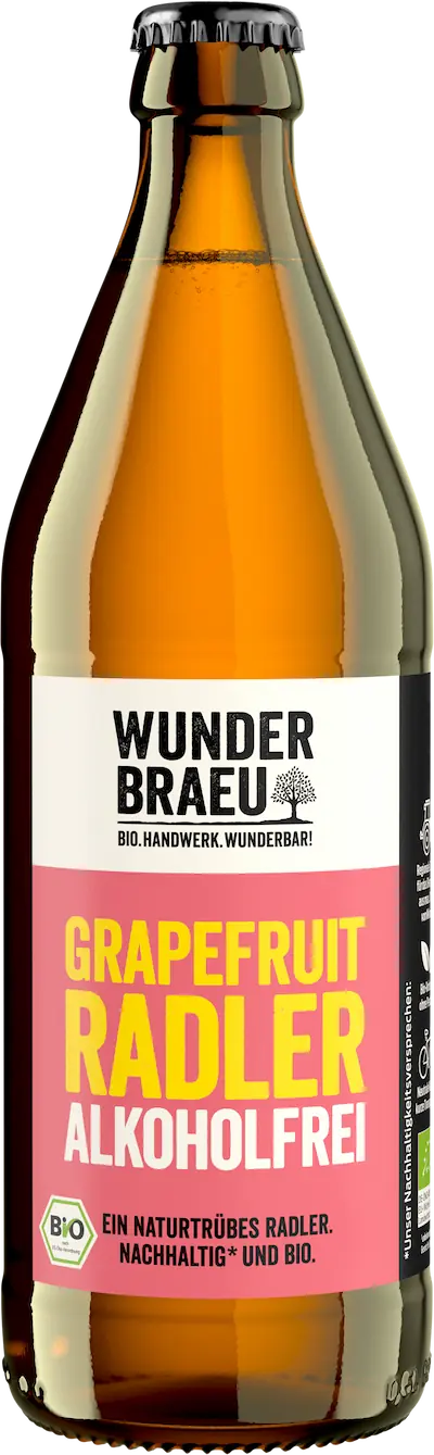 Wunderbraeu Grapefruit Radler Alkoholfrei